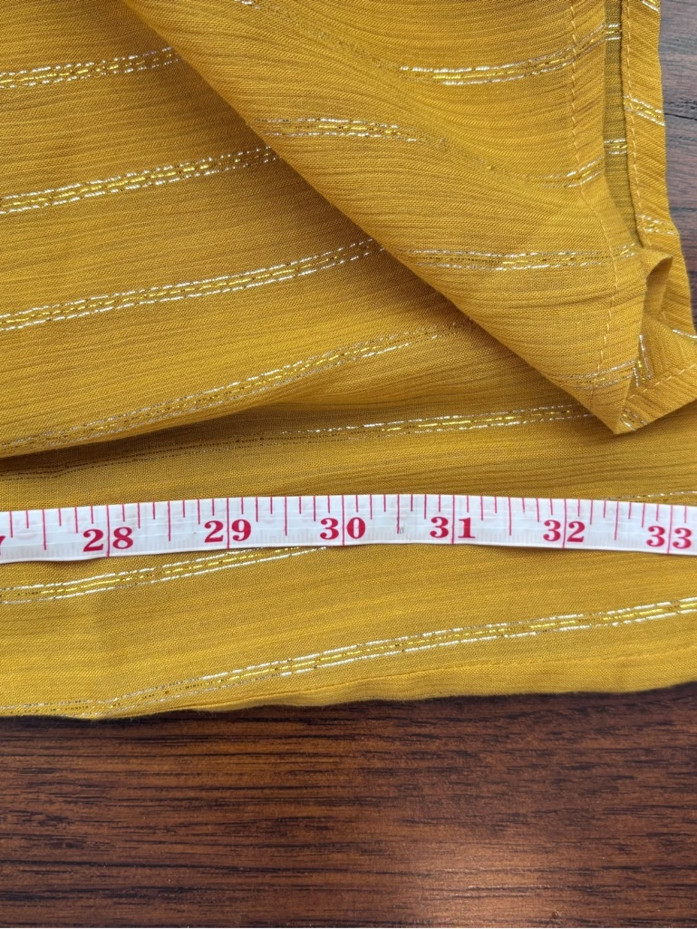 Yellow Gold-Thread Dress- S - Picture 7 of 7